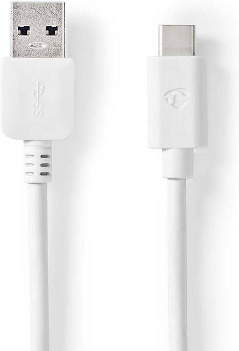 Nedis USB-Kabel | USB 3.2 Gen 2 | USB-A Male naar USB-C Male | 10 Gbps | 1 m | 1 stuks CCGW61650WT10