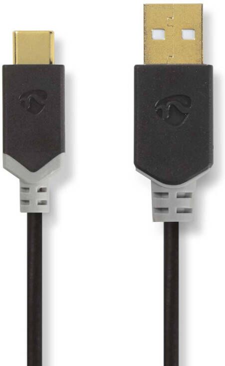 Nedis USB-Kabel | USB-A Male naar USB-C Male | 480 Mbps | 1 m | 1 stuks CCBW60600AT10