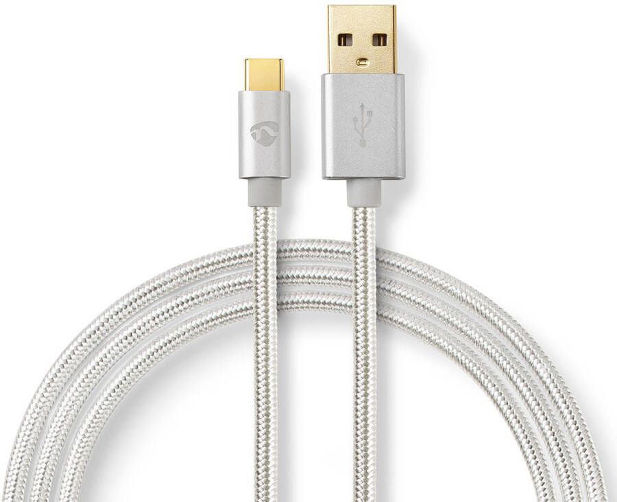 Nedis USB-Kabel | USB-A Male naar USB-C Male | 480 Mbps | 1 m | 1 stuks CCTB60600AL10