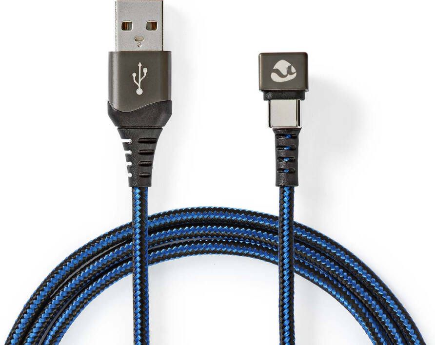 Nedis USB-Kabel | USB-A Male naar USB-C Male | 480 Mbps | 1 m | 1 stuks GCTB60600BK10