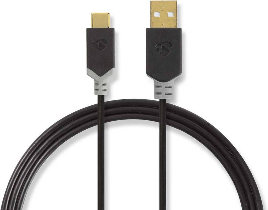 Nedis USB-Kabel | USB-A Male naar USB-C Male | 480 Mbps | 3 m | 1 stuks CCBW60601AT30