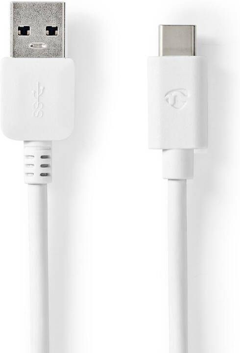Nedis USB-Kabel | USB-A Male naar USB-C Male | 5 Gbps | 2 m | 1 stuks CCGW61600WT20