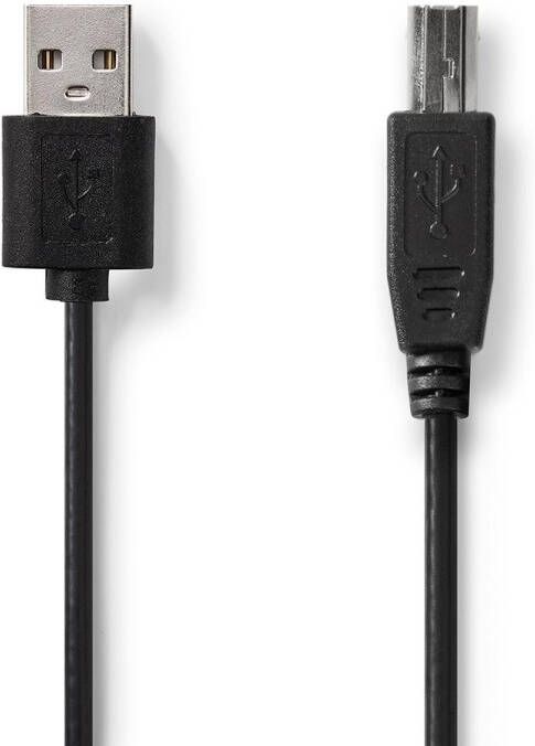 Nedis USB-Kabel | USB-A Male | USB-B Male | 480 Mbps | 2 m | 50 stuks CCGT60100BK20