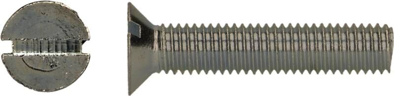 Pgb-Europe PGB-FASTENERS | Metaalschroef VZK DIN 963 M 3x6 A2 | 200 st 000963A00003000063