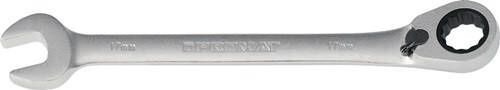 Promat Steekringratelsleutel | sleutelwijdte 19 mm lengte 247 mm | omschakelbaar 4000821444