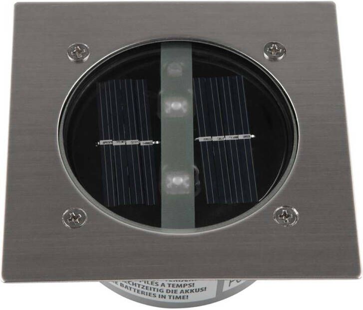 Ranex Solar Grondspot 2 LED Vierkant | 1 stuks RA-5000198