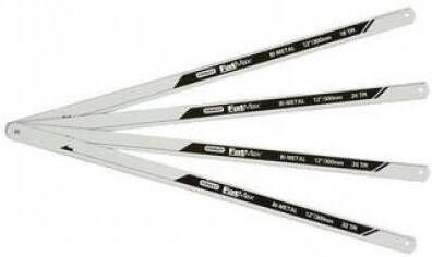 Stanley FatMax Bi Material Hacksaw Blades Mixed 4 pk FMHT0-20232