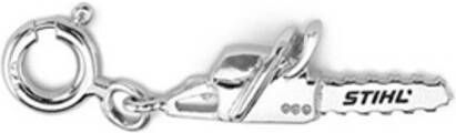 Stihl Charm hanger Kettingzaag | 2.3 cm | 925-zilver 4641200070