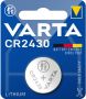 Varta Lithium-Knoopcelbatterij CR2430 | 3 V DC | 290 mAh | Zilver | 1 stuks -CR2430 - Thumbnail 1